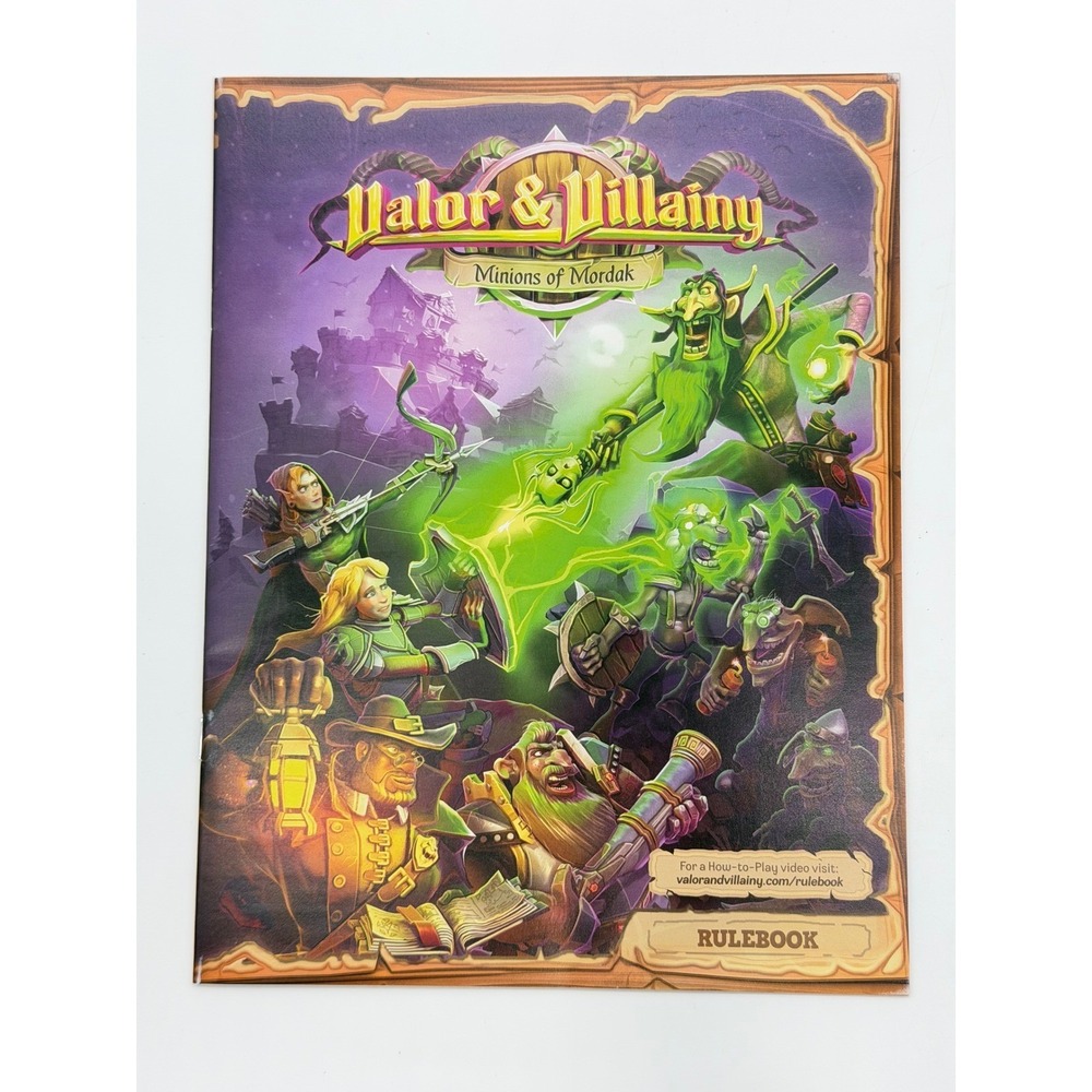 Skybound Valor & Villainy Minions of Mordak Board Game Deluxe Edition Fantasy - Picture 8 of 9